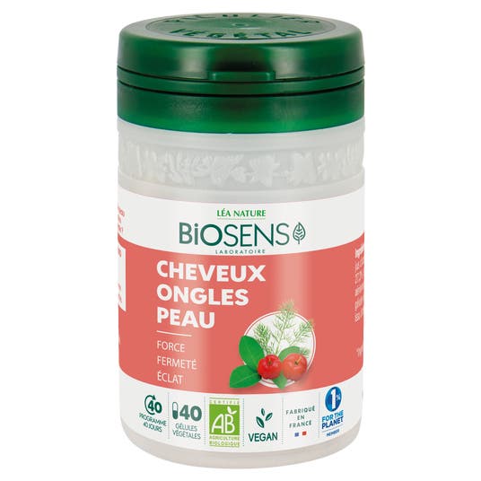 boho cosmetics Gélule végétale Cheveux Peau Ongles - Biosens