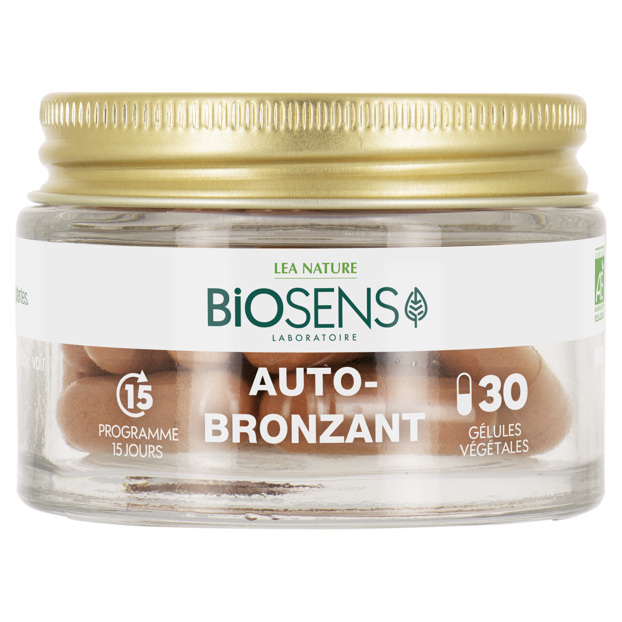 Gélule végétale Auto-bronzant - bio - BIOSENS