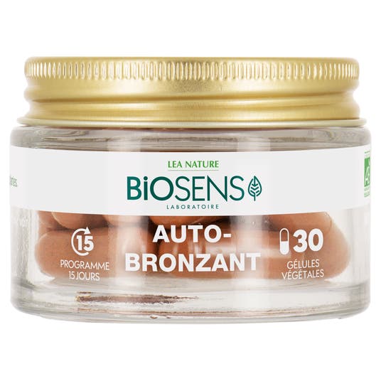 boho cosmetics Gélule végétale Auto-bronzant - Biosens