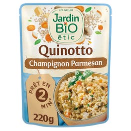 Quinotto Champignon Parmesan - bio - JARDIN BIO