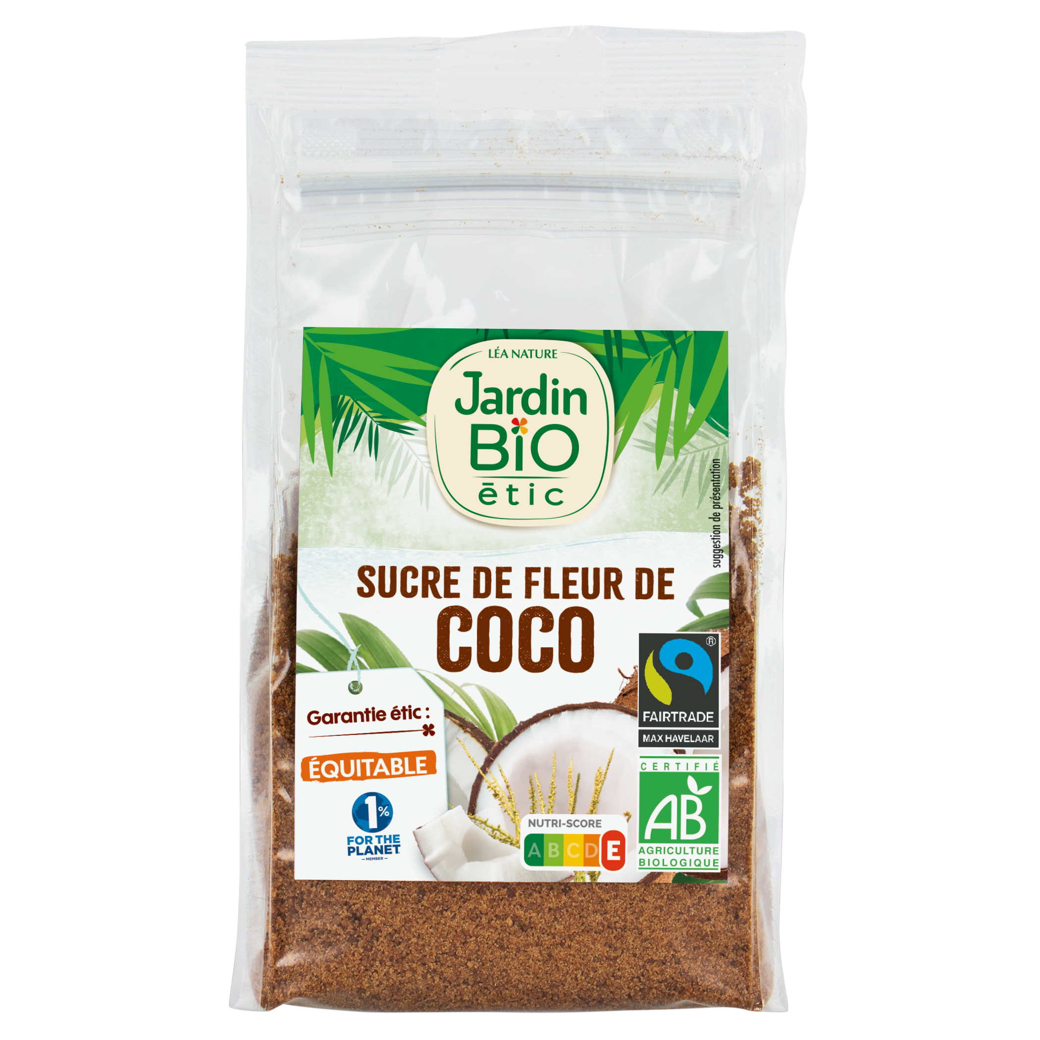 Sucre de fleur de Coco - bio - JARDIN BIO