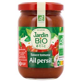 Sauce tomate Ail Persil - bio - JARDIN BIO