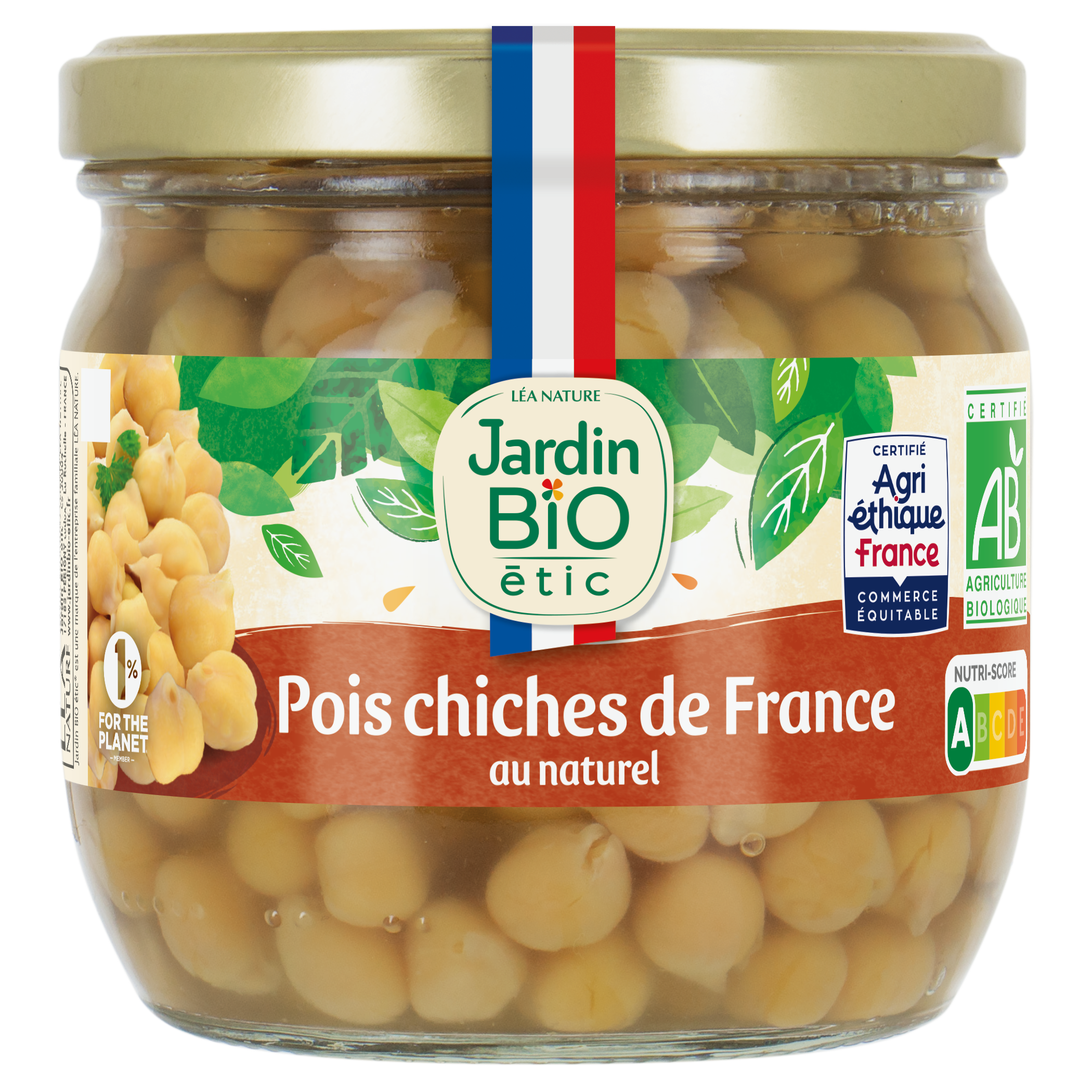 Pois Chiches au naturel - bio - JARDIN BIO