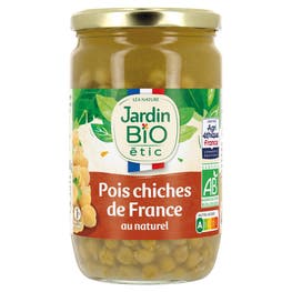 Pois chiches bio au naturel - JARDIN BIO