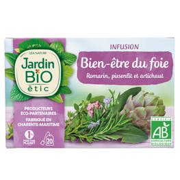 Infusion Bien-Etre du foie - bio - JARDIN BIO