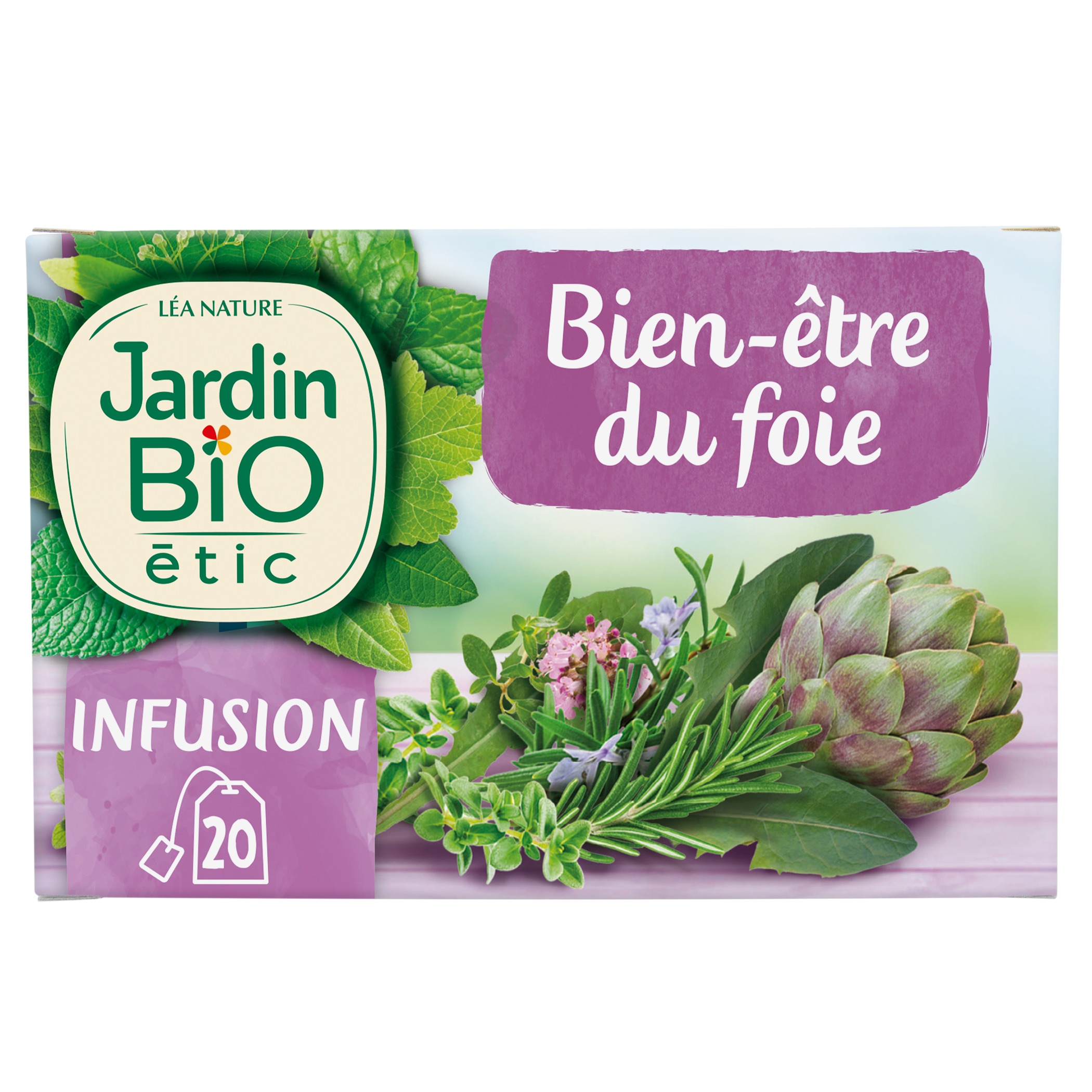 Infusion Bien-Etre du foie - bio - JARDIN BIO