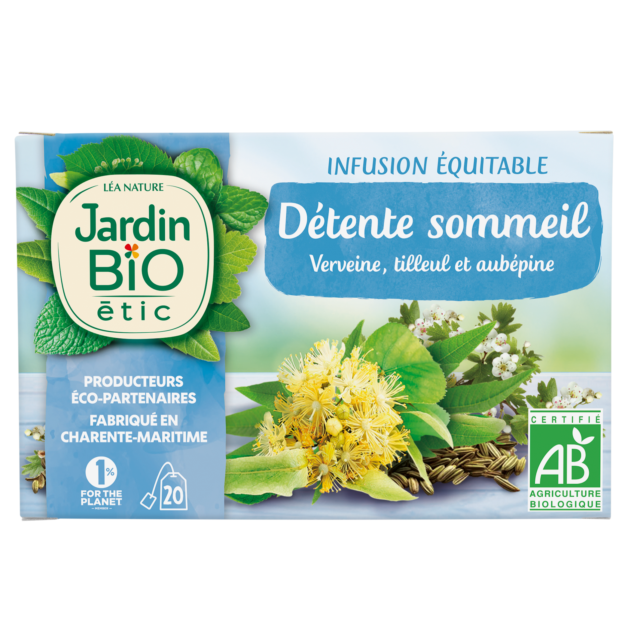 Infusion Détente Sommeil  - JARDIN BIO
