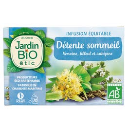 Infusion Détente Sommeil  - JARDIN BIO