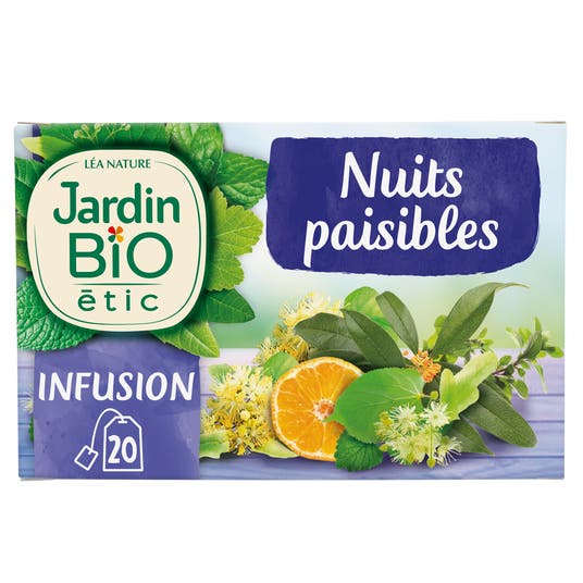 eau thermale jonzac Infusion Nuits Paisibles - bio