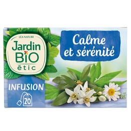 Infusion Calme et Sérénité - bio - JARDIN BIO