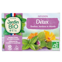 Infusion équitable Détox - bio - JARDIN BIO