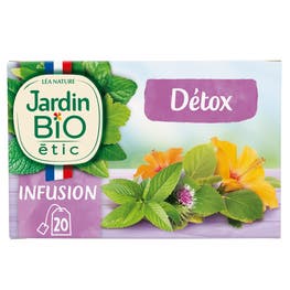 Infusion équitable Détox - bio - JARDIN BIO