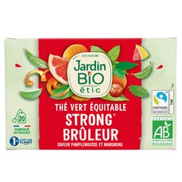 Thé Vert Equitable Strong Brûleur - bio - JARDIN BIO