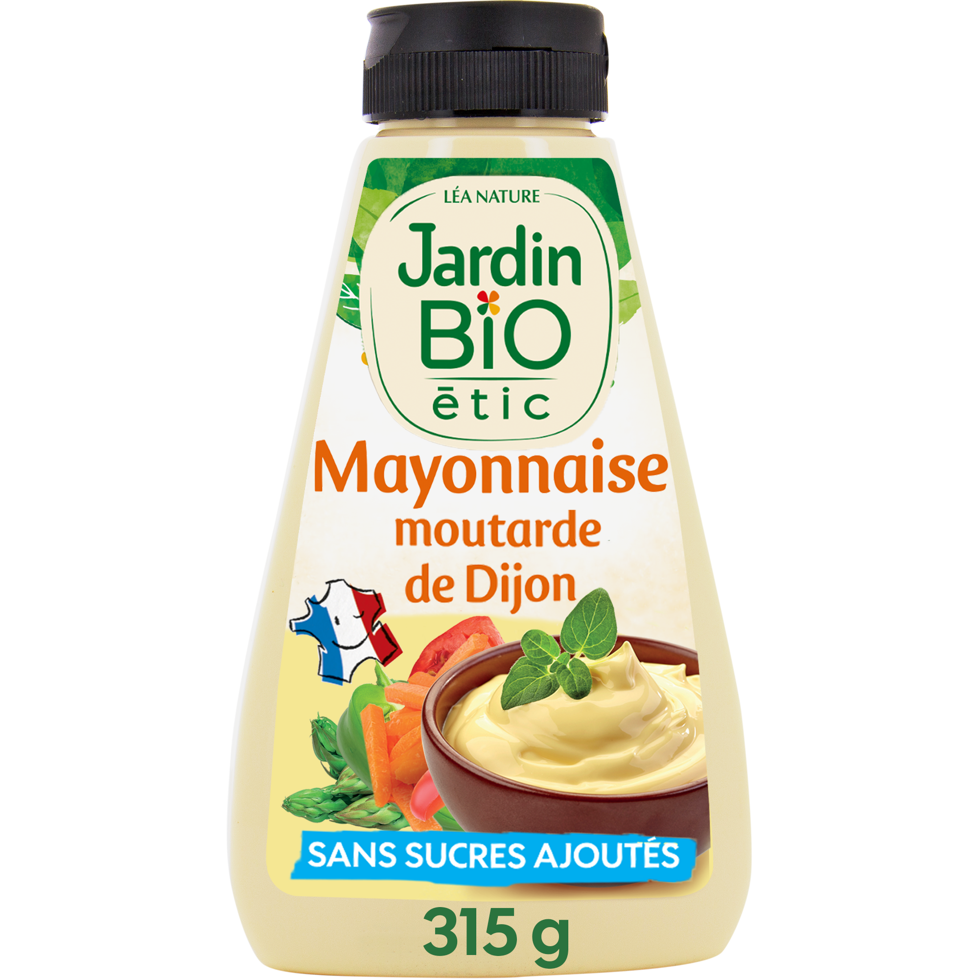 Mayonnaise à la moutarde de Dijon - bio - JARDIN BIO