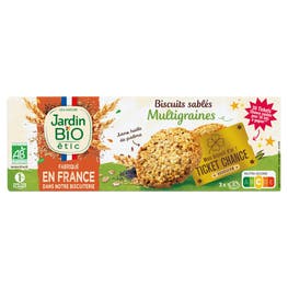 Sablés multigraines - bio - JARDIN BIO