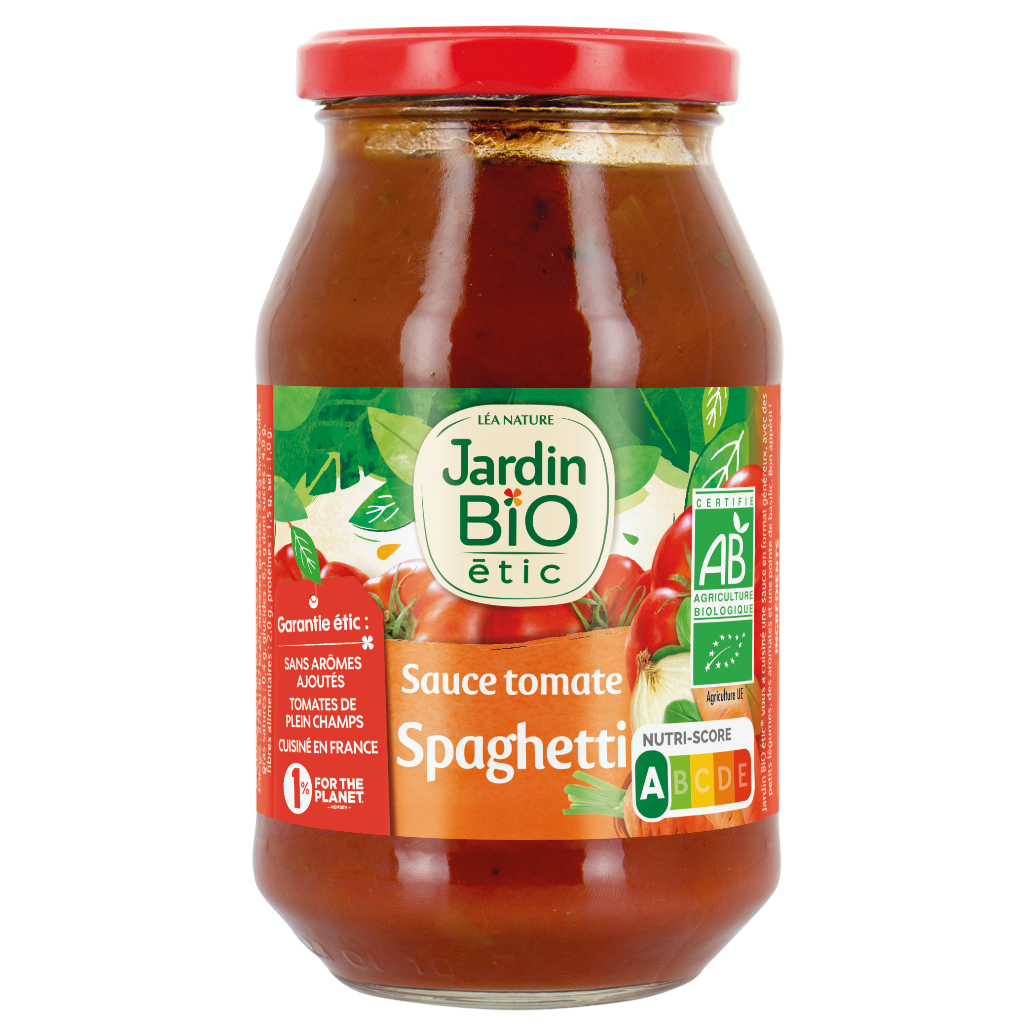 Sauce Tomate Spaghetti - bio - JARDIN BIO