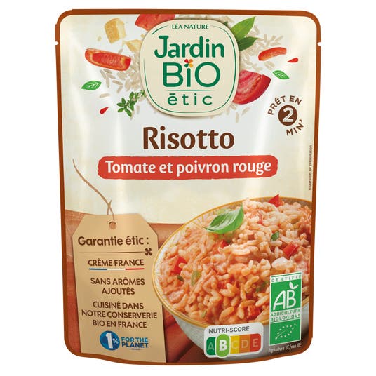 boho cosmetics Risotto Tomate et Poivron rouge bio - Jardin Bio Étic