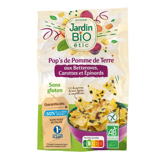 boho cosmetics Pop's de pommes de terre aux légumes bio - Jardin Bio Étic