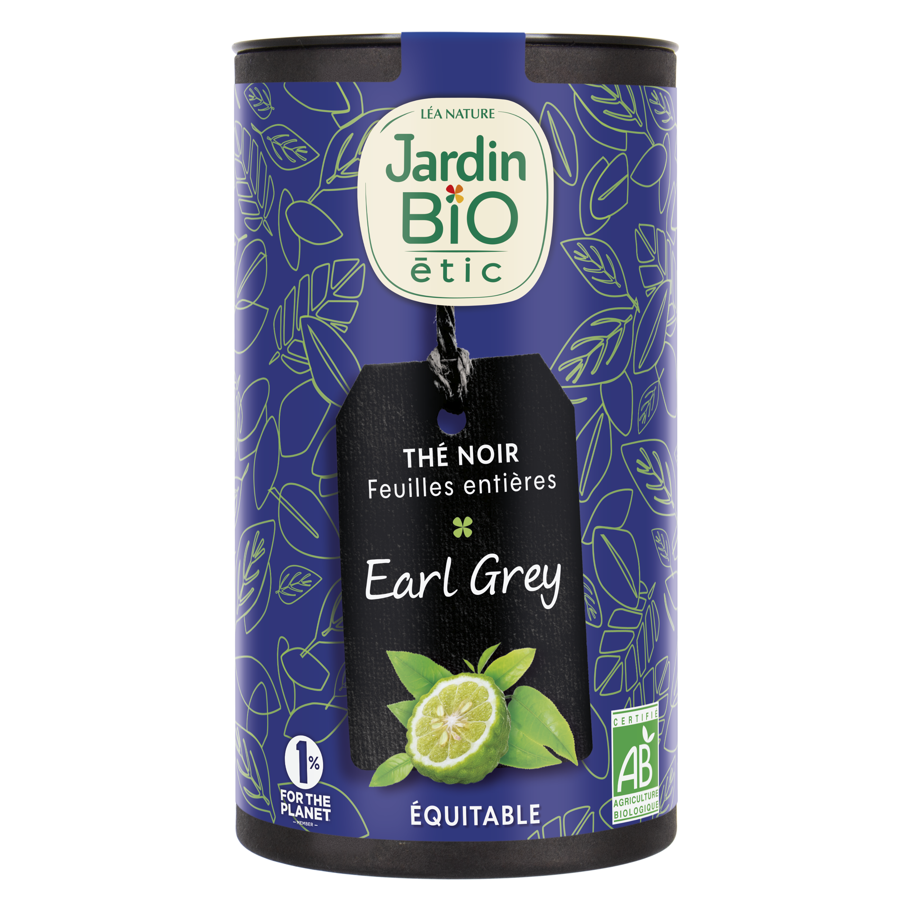 Thé vert vrac Feuilles entières Earl Grey - bio - JARDIN BIO