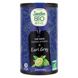 Thé vert vrac Feuilles entières Earl Grey - bio - JARDIN BIO