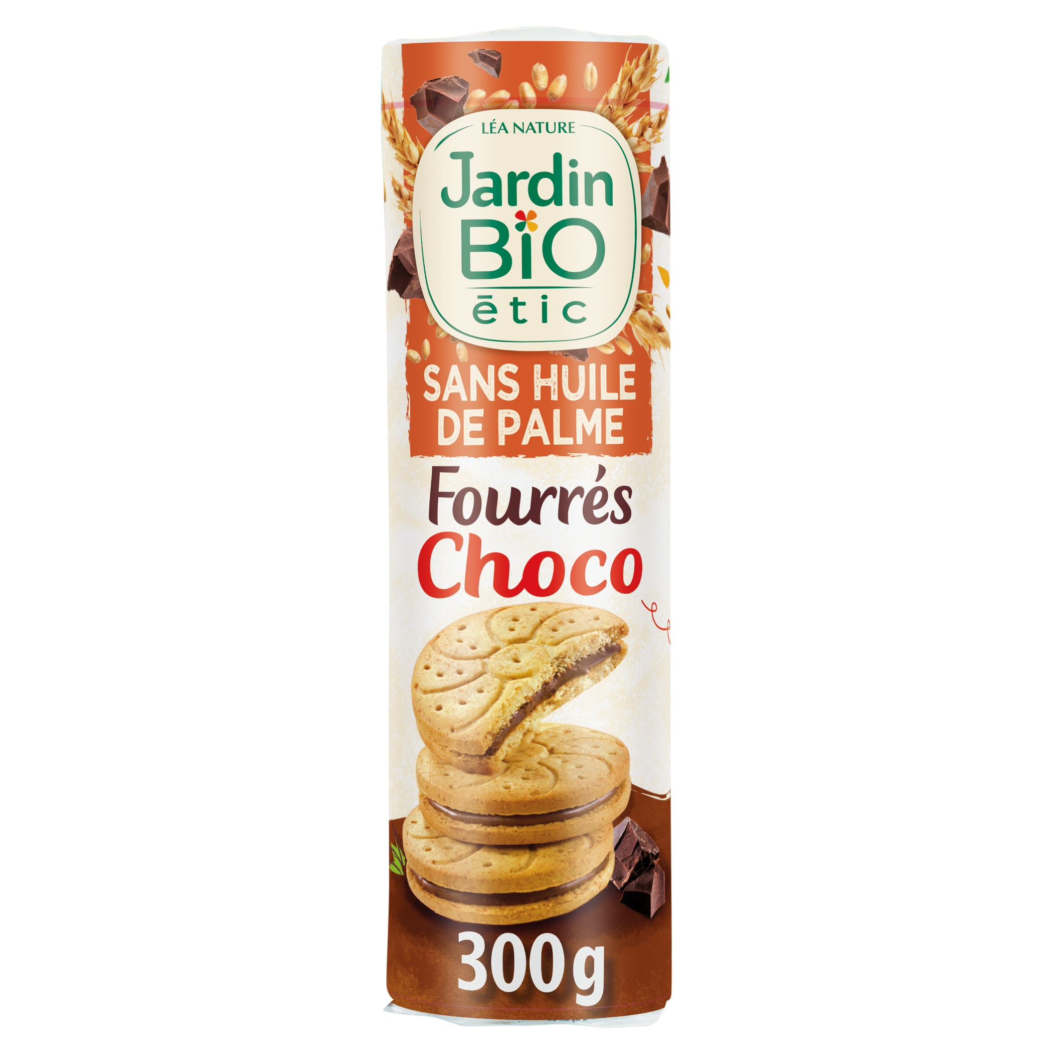 Biscuits fourrés au chocolat - bio - JARDIN BIO