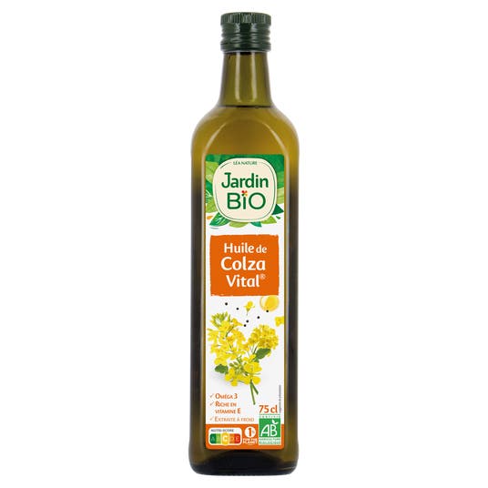 eau thermale jonzac Huile de Colza vierge - bio