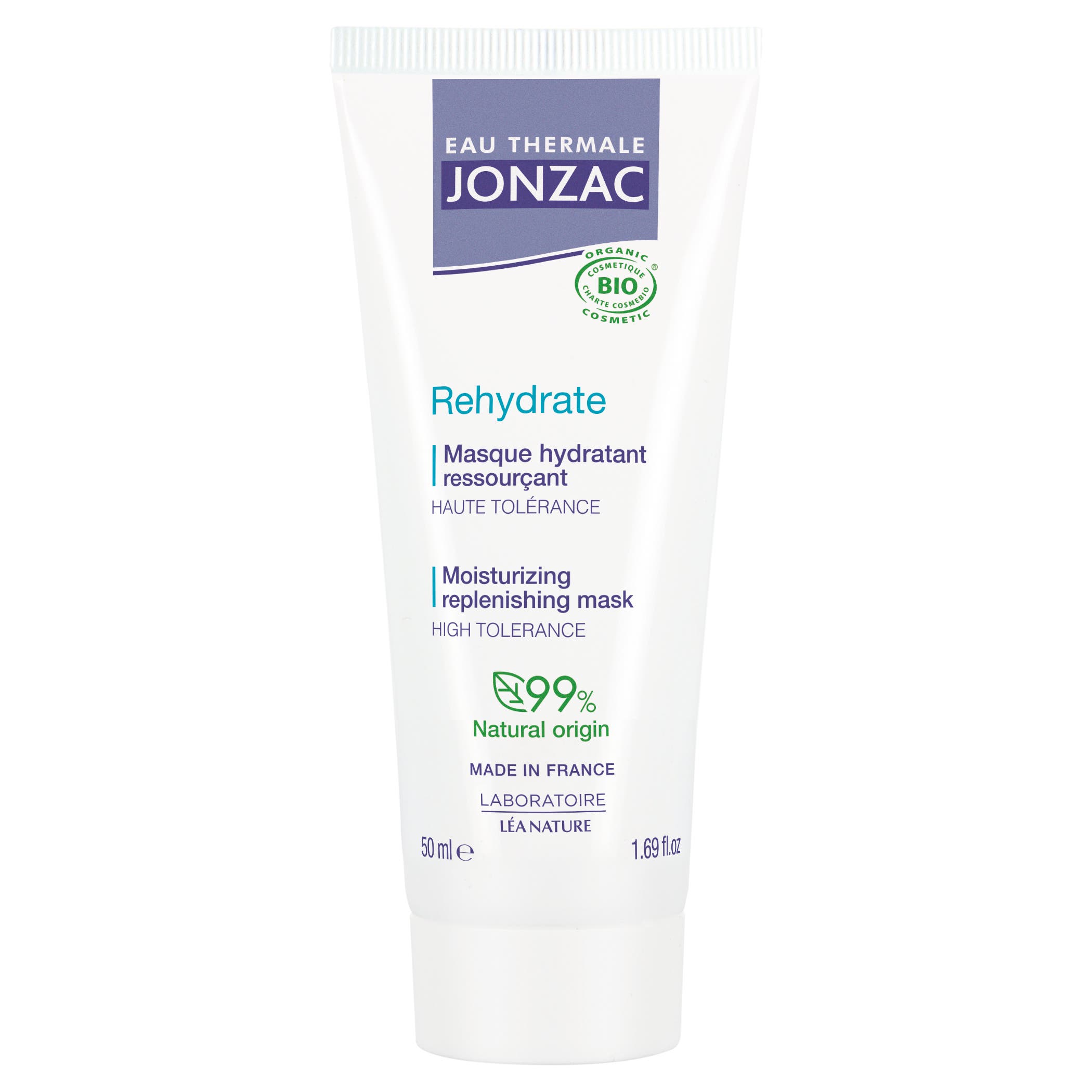 Masque Hydratant Bio Jonzac à L'eau Thermale - 50ml, Neuf, Pour Tous Types De Peau