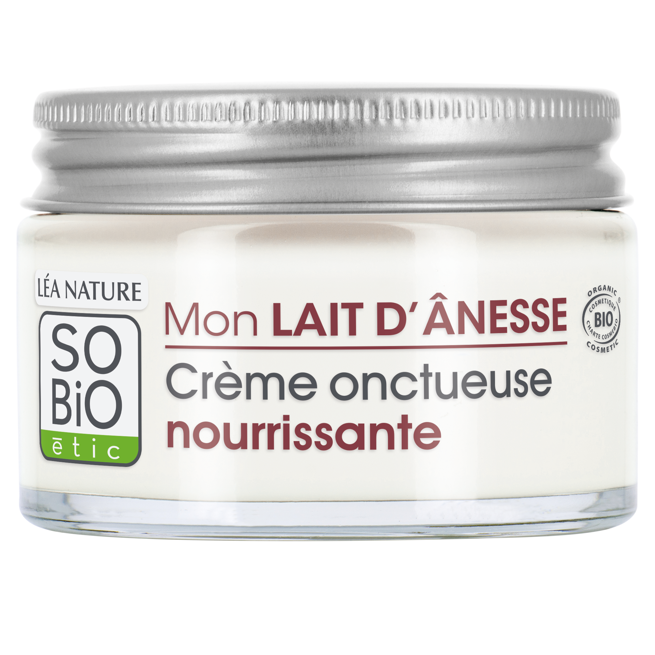 Crème onctueuse nourrissante - Mon lait d'ânesse - SO BIO ETIC