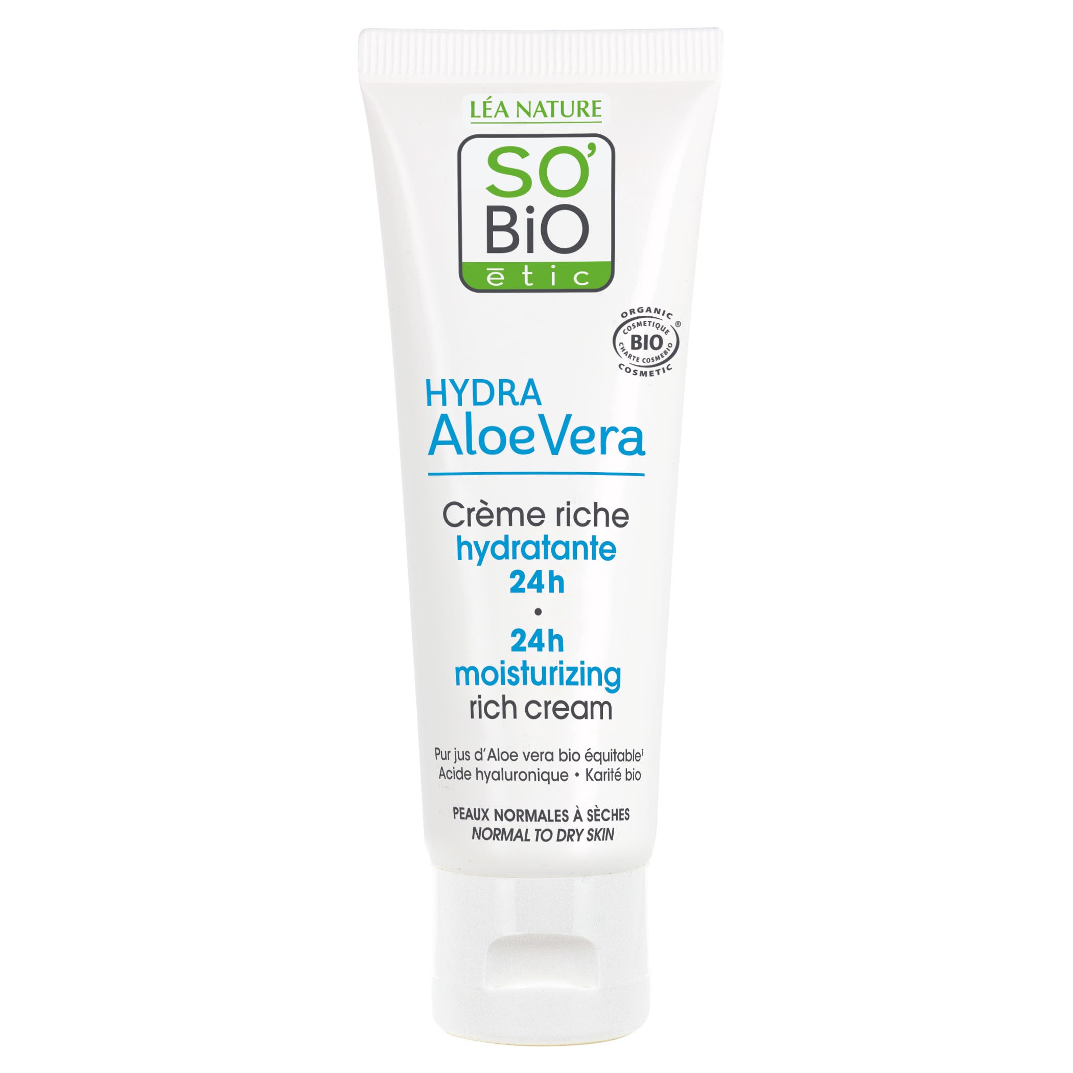 Vente Crme riche hydradante Aloe Vera Bio - Crmes de jour - La Nature  Boutique bio