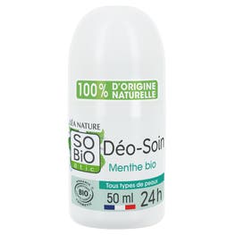 Déo-soin Fraicheur Menthe bio - SO BIO ETIC