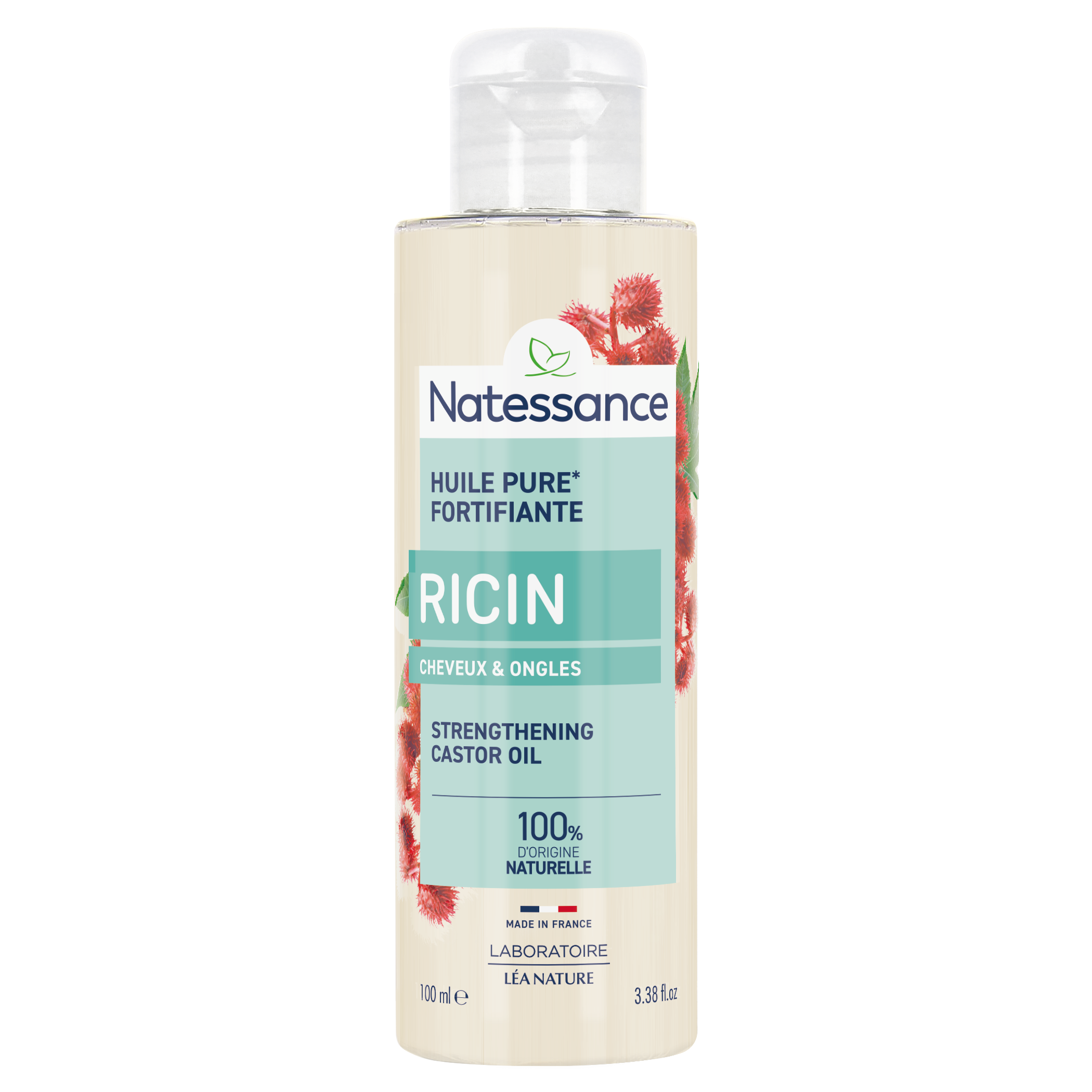 Huile de Ricin BIO - 100ml - NATESSANCE