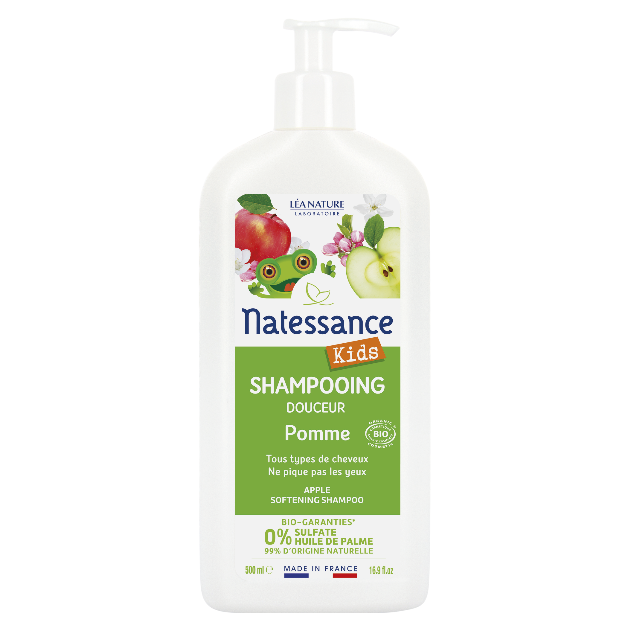 Shampooing douceur Kids Pomme - NATESSANCE