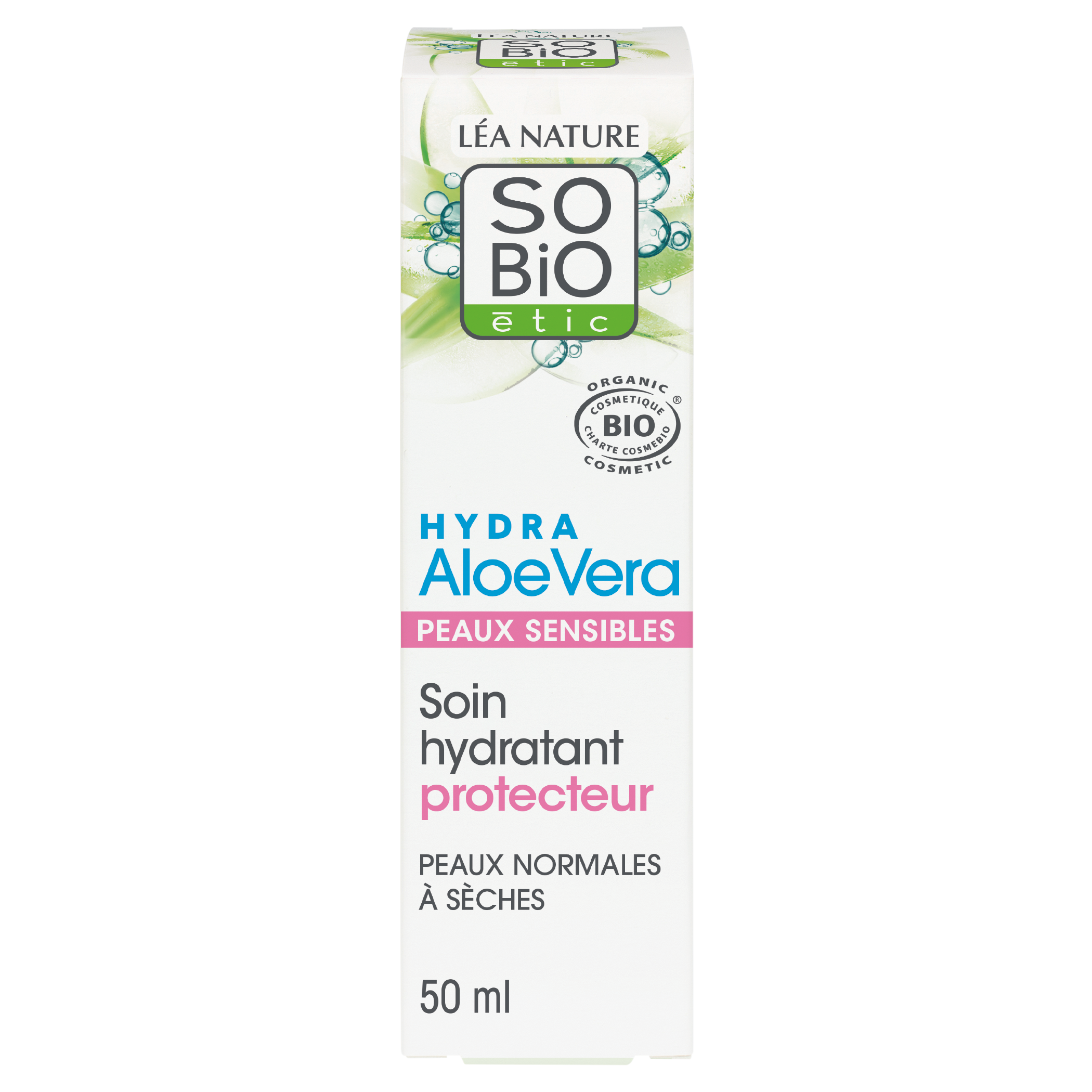 Soin hydratant protecteur Hydra Aloe Vera - SO BIO ETIC