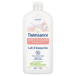 Crème de douche lait d’ânesse camomille 500ml -sans sulfates - NATESSANCE