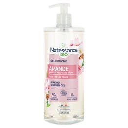 Gel douche Amande parfum Pêche de vigne - NATESSANCE