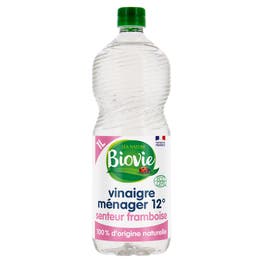 Vinaigre ménager senteur framboise - BIOVIE