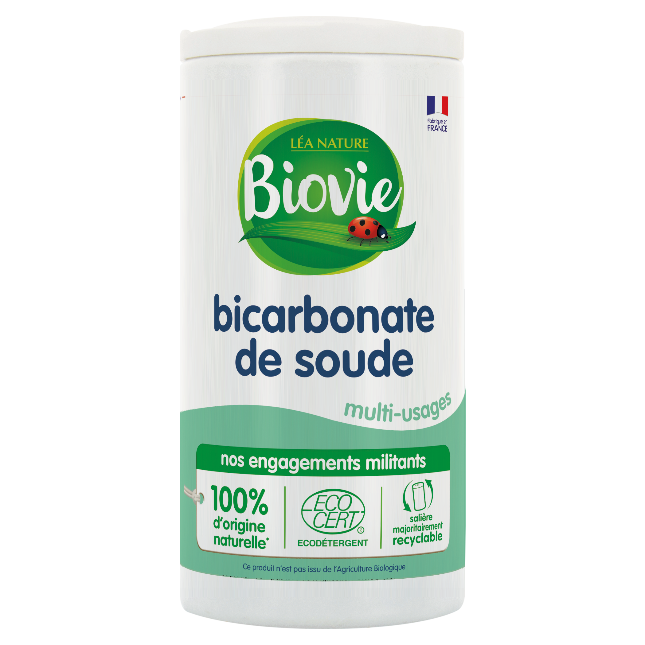 Bicarbonate de soude, en salière - BIOVIE