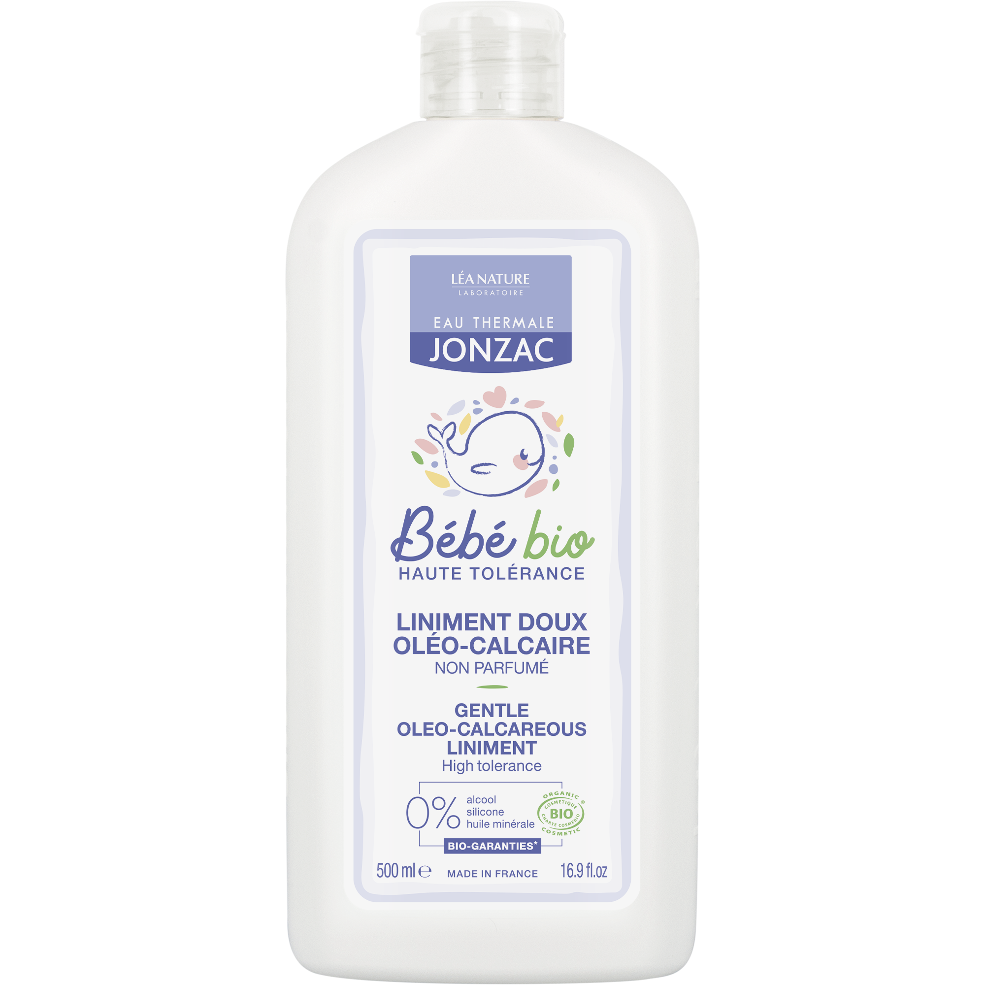 Liniment doux oléo-calcaire bébé - 500ml - EAU THERMALE JONZAC