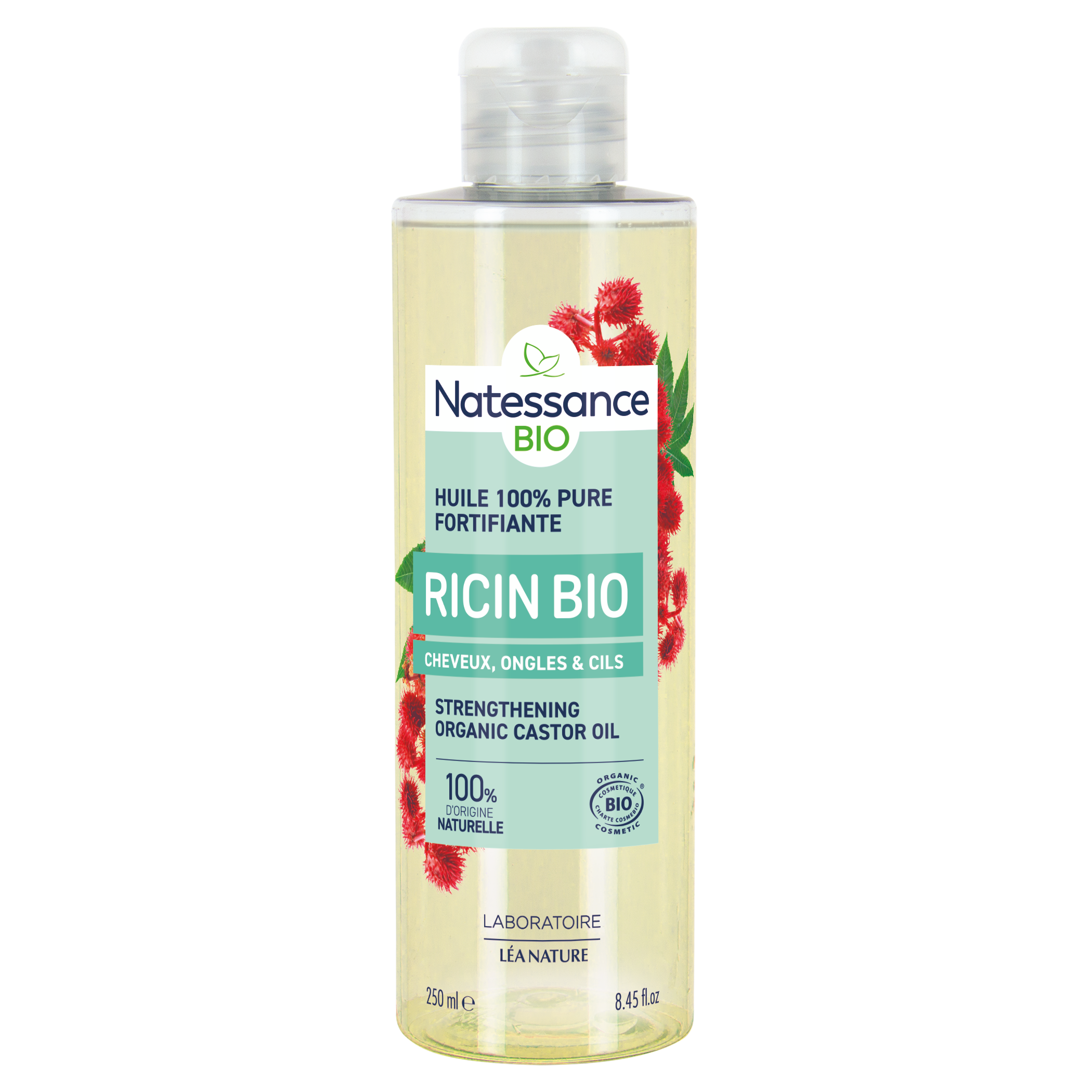 Huile de Ricin BIO - 250ml - NATESSANCE
