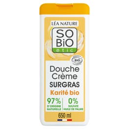 Douche crème surgras à l'huile de Karité Bio - 650ml - SO BIO ETIC