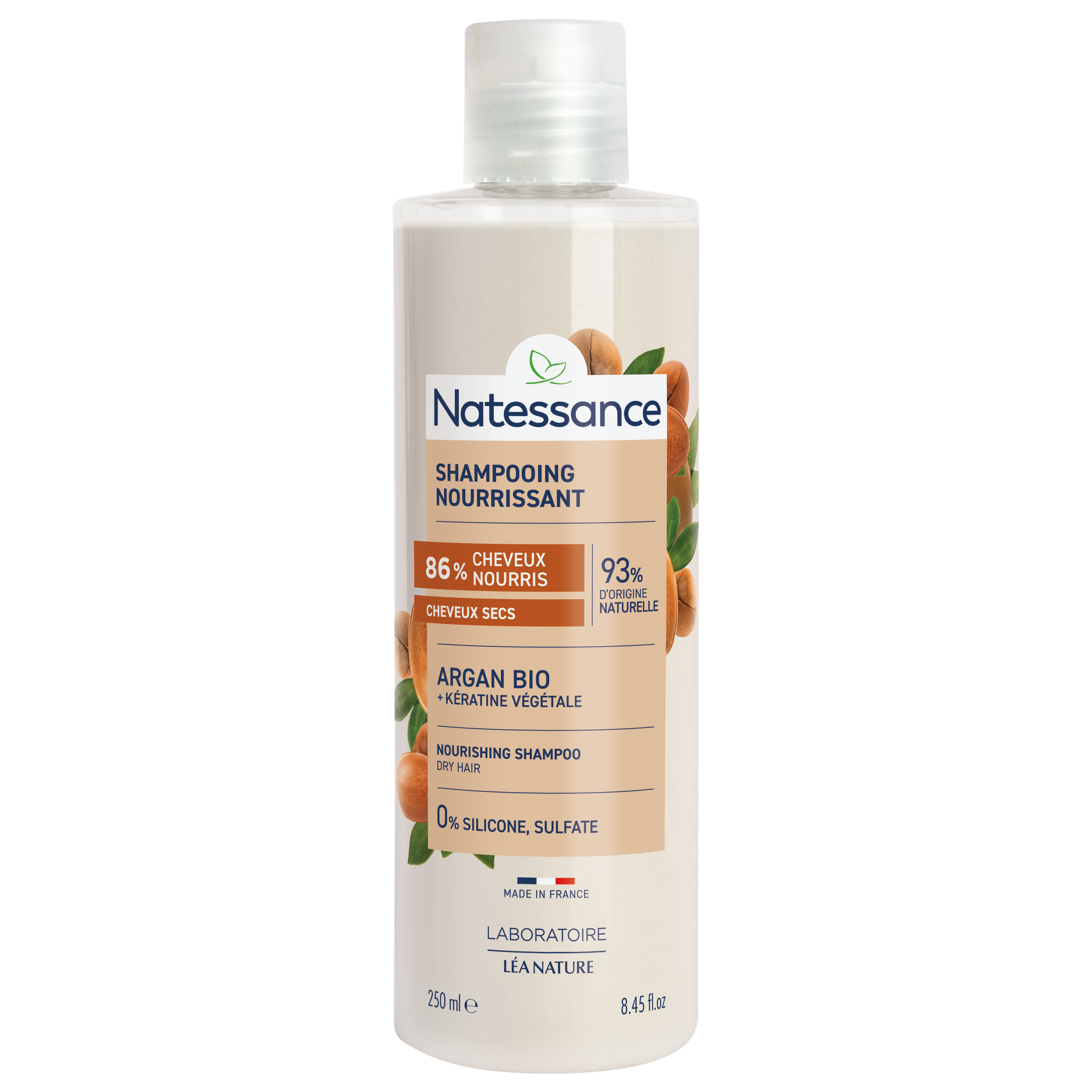 Shampooing nourrissant Argan - NATESSANCE