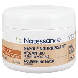 Masque capillaire nourrissant Argan et Kératine végétale - NATESSANCE