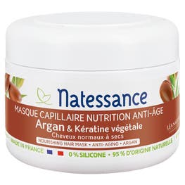Masque capillaire nourrissant Argan et Kératine végétale - NATESSANCE