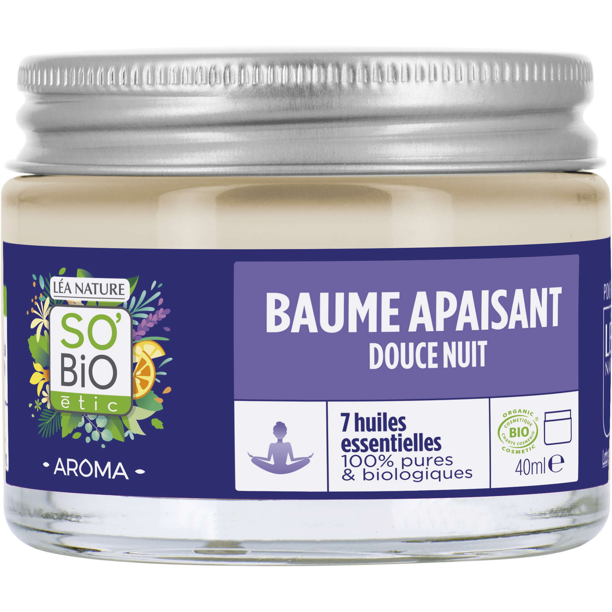 Baume apaisant douce nuit - SO BIO ETIC