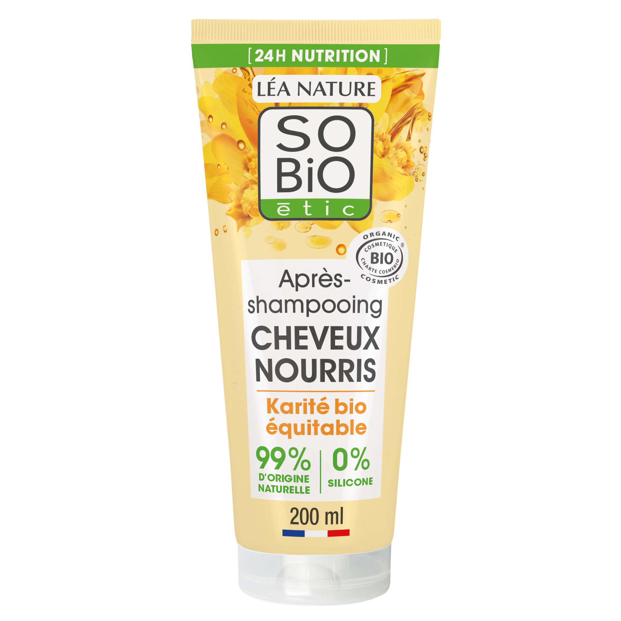 Après-shampooing Cheveux nourris - Karité bio - SO BIO ETIC