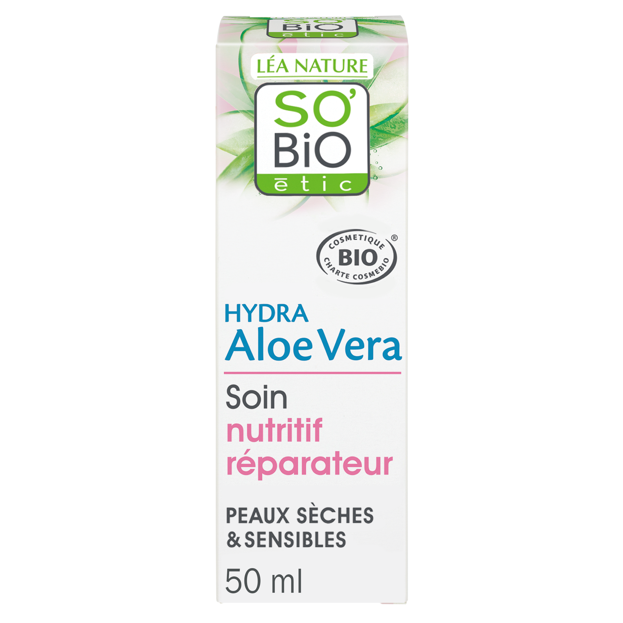 Soin nutritif réparateur Hydra Aloe Vera  - SO BIO ETIC