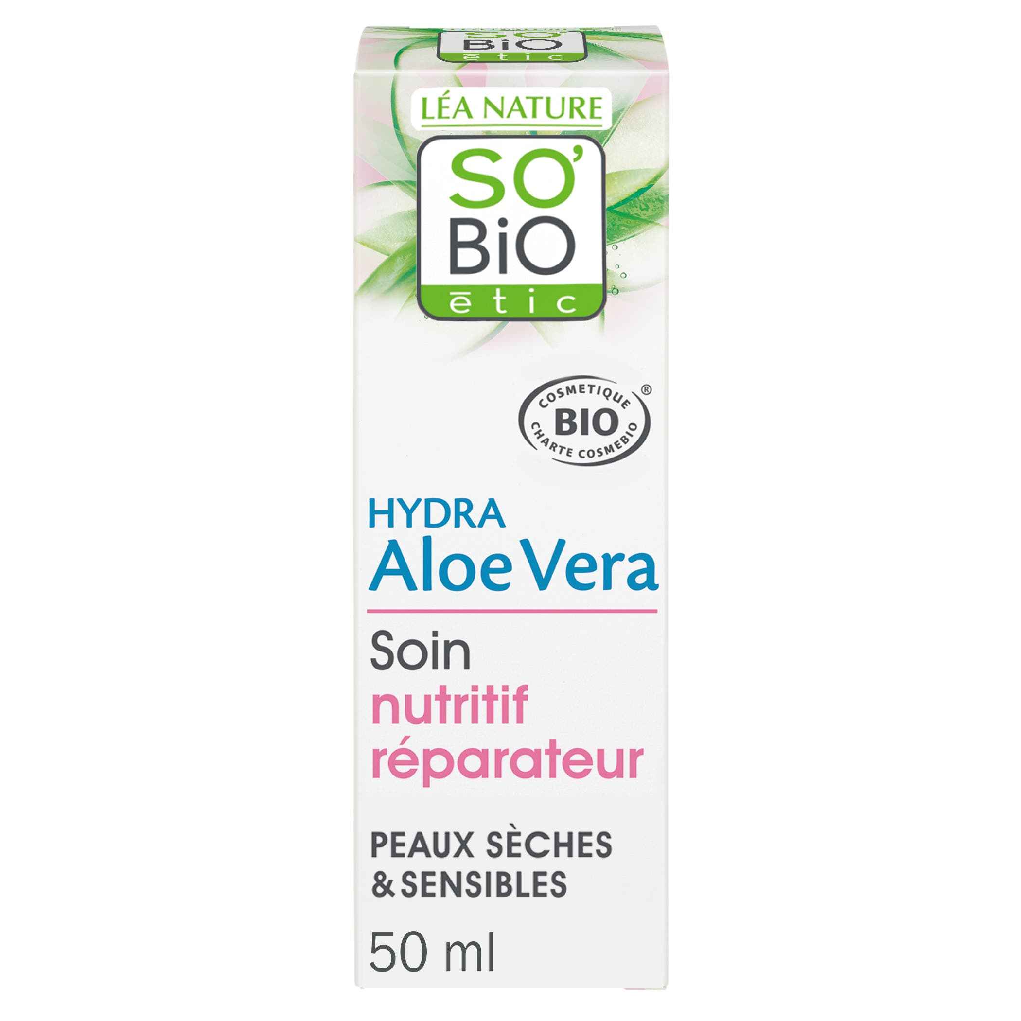 Soin nutritif réparateur Hydra Aloe Vera - SO BIO ETIC