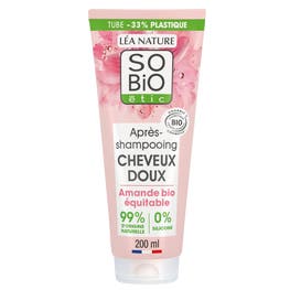 Après-shampooing cheveux doux Lait d'amande  - SO BIO ETIC