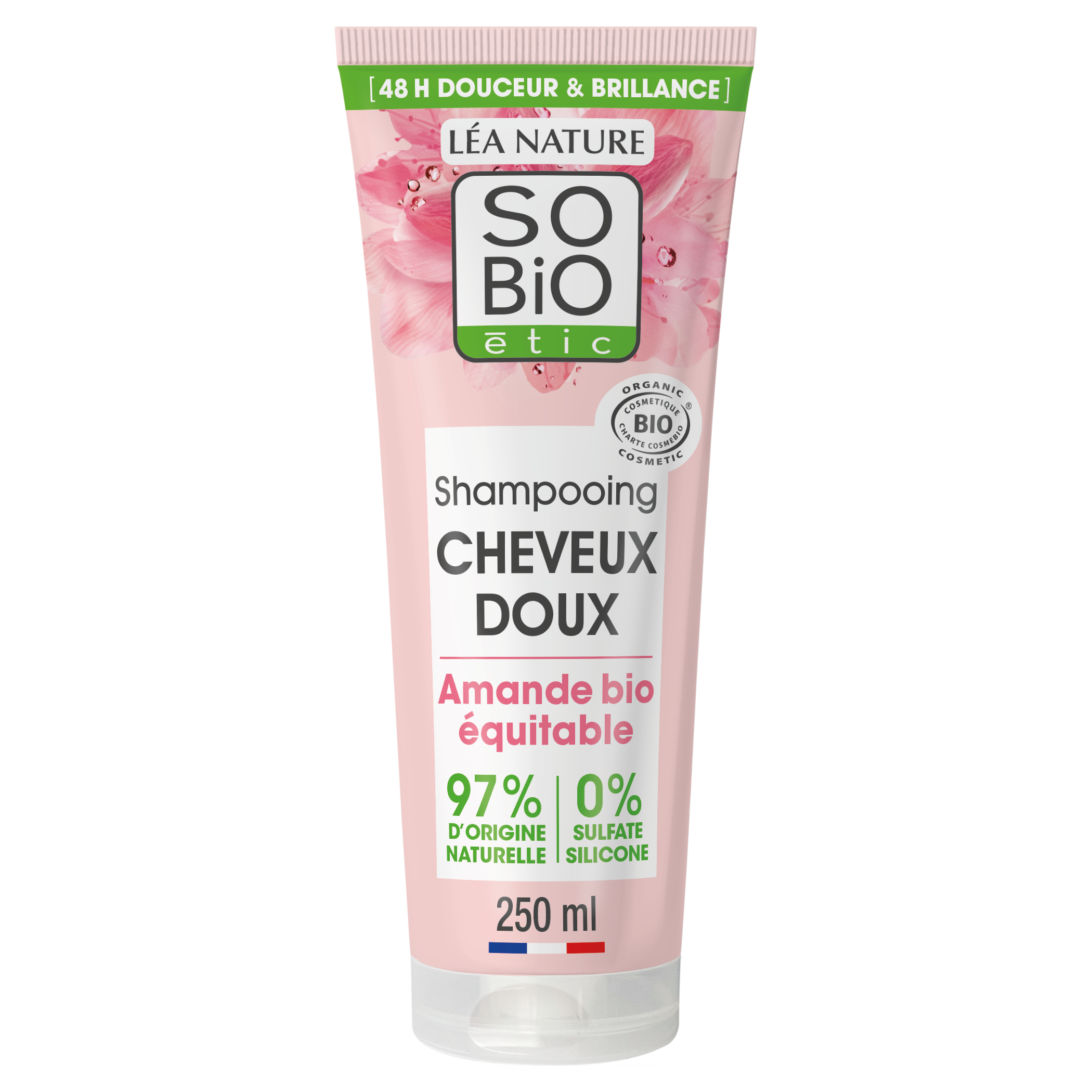Shampooing Cheveux Doux Lait d'Amande - SO BIO ETIC