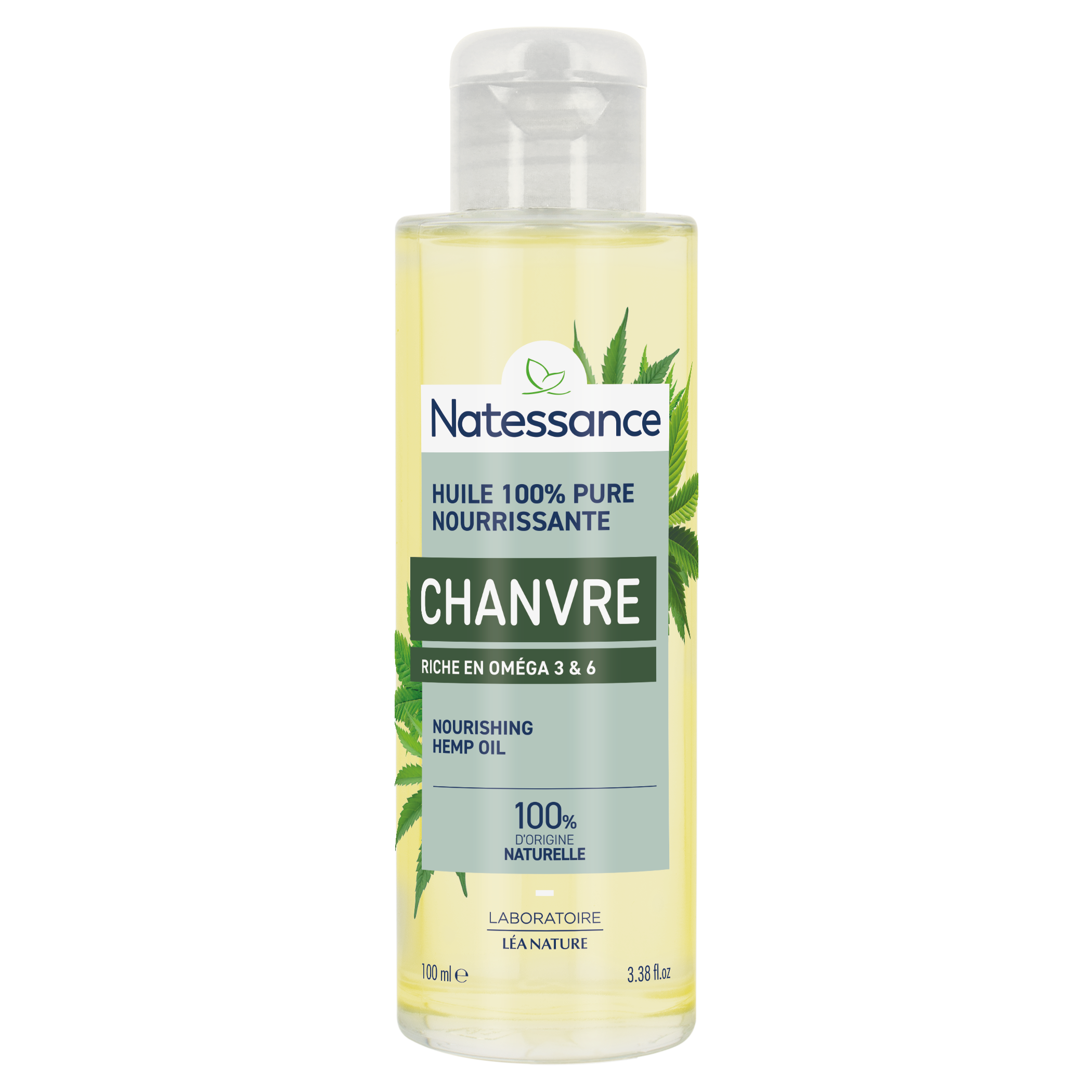 Huile de Chanvre - Equilibrante - 100ml - NATESSANCE